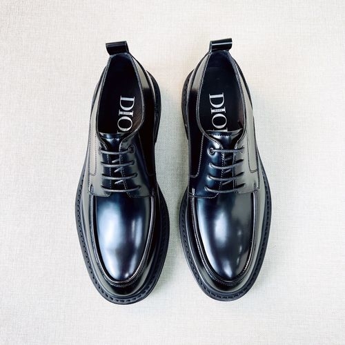 Christian Dior CD Formal Leather Shoes Pure Leather Lining
