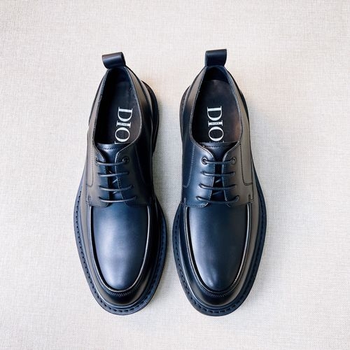 Christian Dior CD Formal Leather Shoes Pure Leather Lining