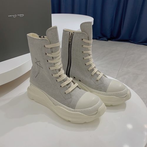 Rick Owens Rick Owens Waterproof Casual Leather Sneakers