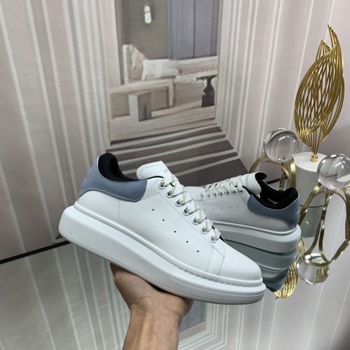 McQueen Premium Silk Leather Casual Shoes