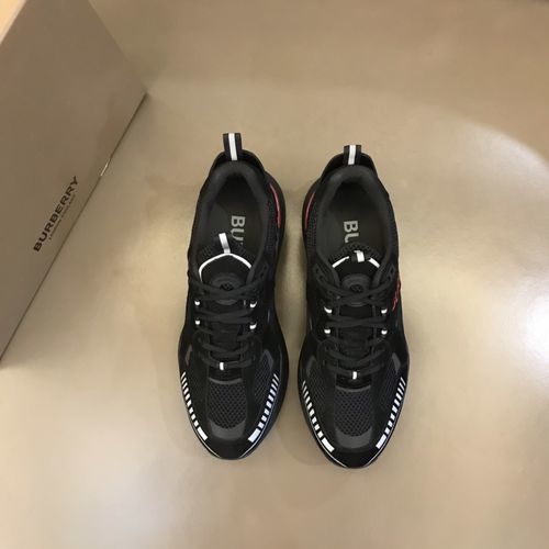Burberry Vintage Plaid Platform Sneakers