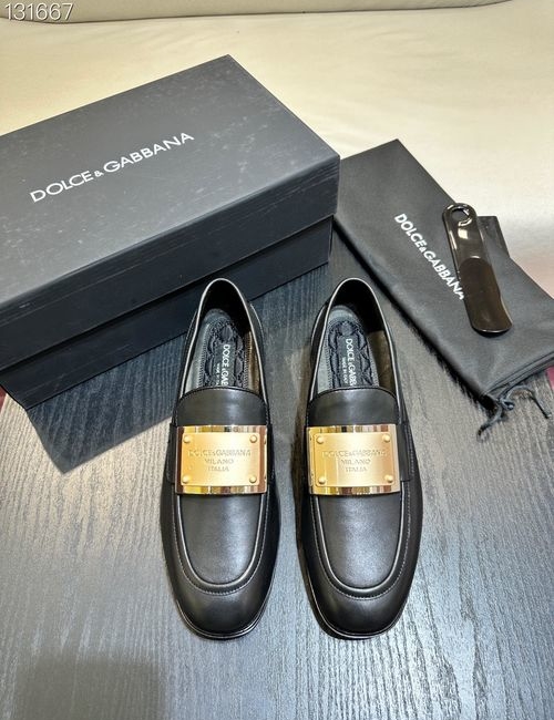Dolce & Gabbana DG Bernini Moccasins With Vintage Charm