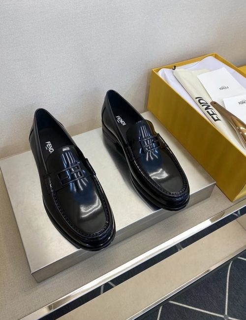Fendi Premium Leather Loafers