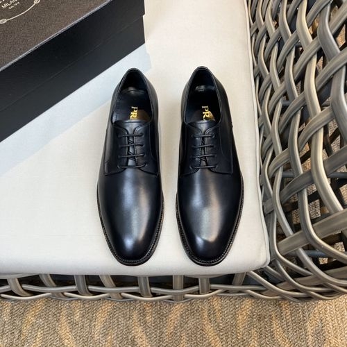Prada Patent Leather Oxford Shoes