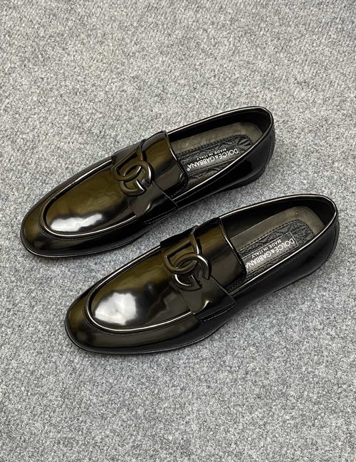 Dolce & Gabbana DG Leather Shoes Genuine Leather Upper Leather Lining Leather Sole