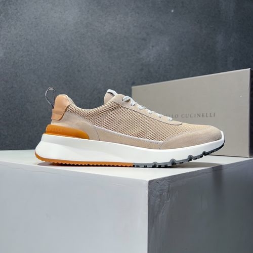 Brunello Cucinelli BC Knit Low-top Sneakers Lightweight Flexible Footwear