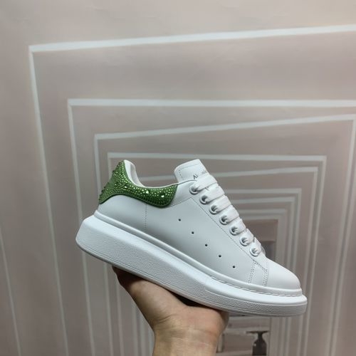 McQueen Premium Silk Cowhide Leather Shoes