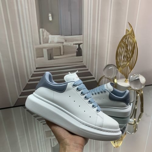 McQueen Premium Silk Leather Sneakers With Box Set