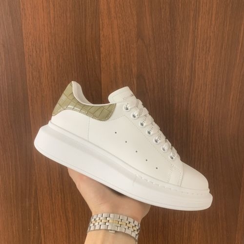 McQueen Top Quality Silk Cowhide Sneakers