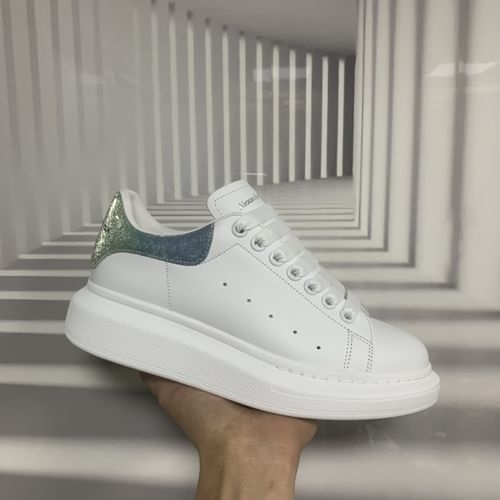 McQueen Top Quality Silk Cowhide Sneakers