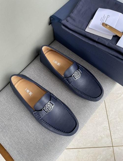 Christian Dior CD Pure Hand-Stitched Driving Loafers, High Quality