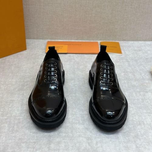 Louis Vuitton LV Genuine Leather Casual Shoes Anti-Slip