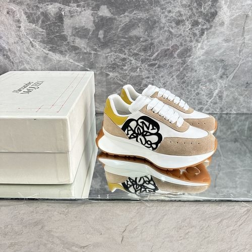 McQueen Oversized Color-block Casual Sneakers