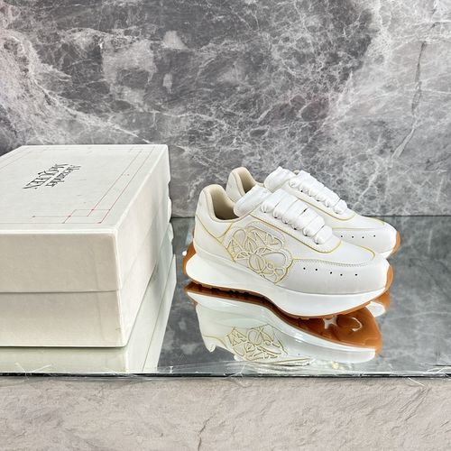 McQueen Oversized Color-block Casual Sneakers