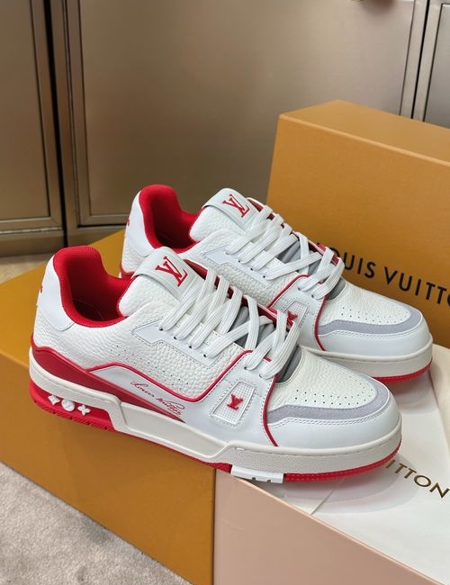 Louis Vuitton LV Silk Cowhide Casual Sneakers