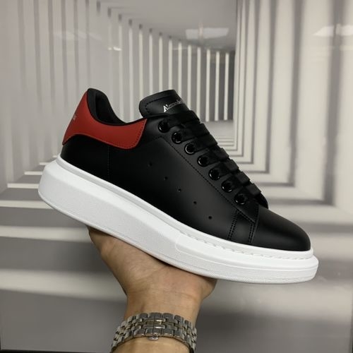 McQueen Floral Leather, Ultra-Soft Lining, Top Version Shoes