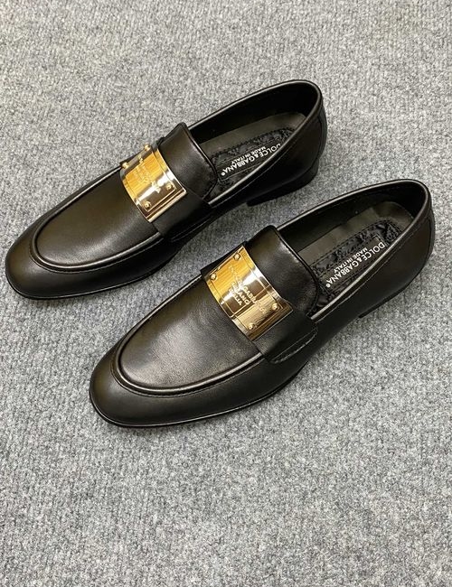 Dolce & Gabbana DG Leather Shoes Genuine Leather Upper Leather Lining Leather Sole