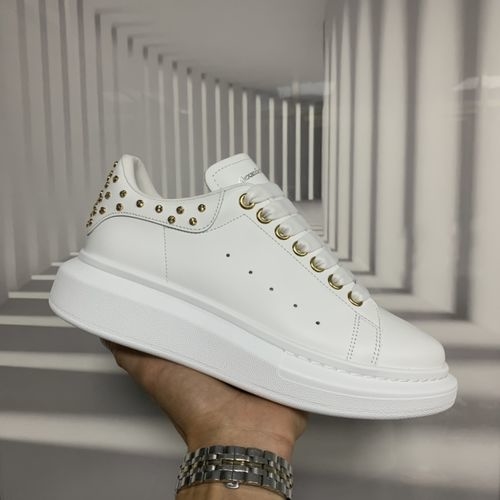McQueen Premium Leather Casual Shoes With Accessories