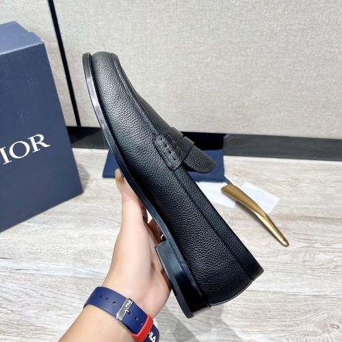 Christian Dior CD Business Casual Leather Shoes