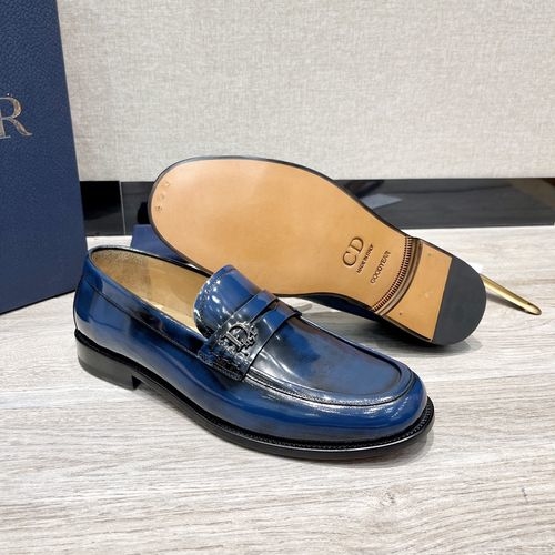 Christian Dior CD Business Casual Leather Shoes