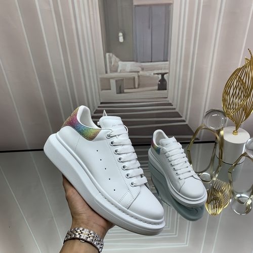 McQueen Top Grade Silk Cowhide Shoes