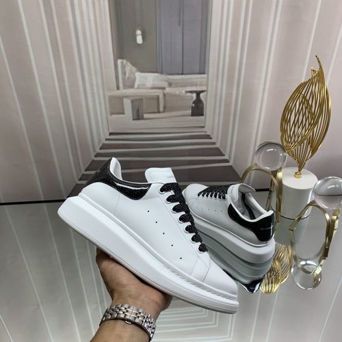 McQueen Top Grade Silk Cowhide Shoes