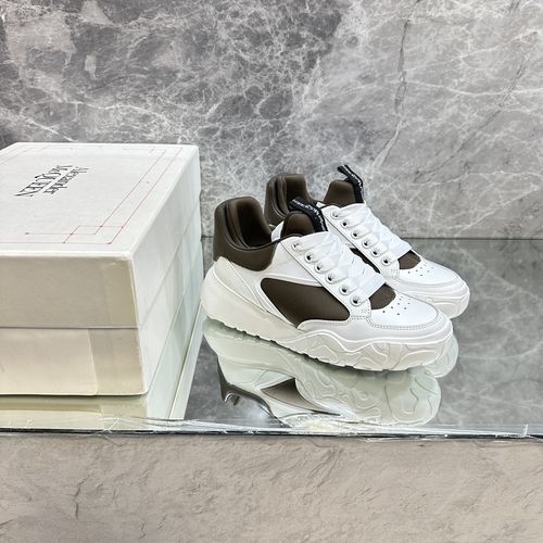 McQueen Curved Sole Casual Sneakers