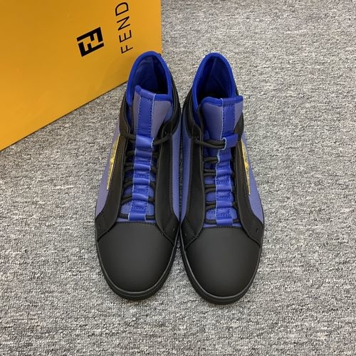 Fendi Cowhide Casual Shoes With Original Sole