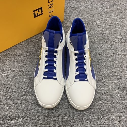 Fendi Cowhide Casual Shoes With Original Sole
