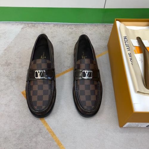 Louis Vuitton LV Major Loafers Leather Sole Anti-slip