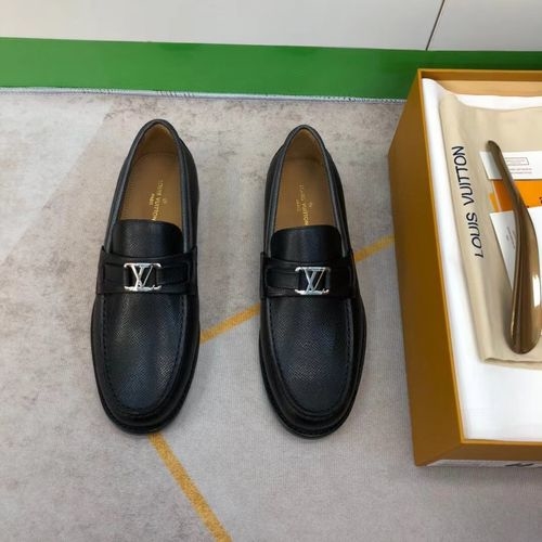 Louis Vuitton LV Major Loafers Leather Sole Anti-slip