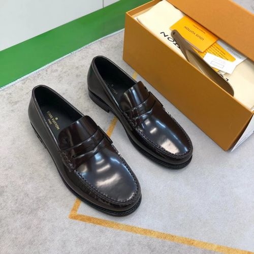 Louis Vuitton LV Major Loafers Leather Sole Anti-slip