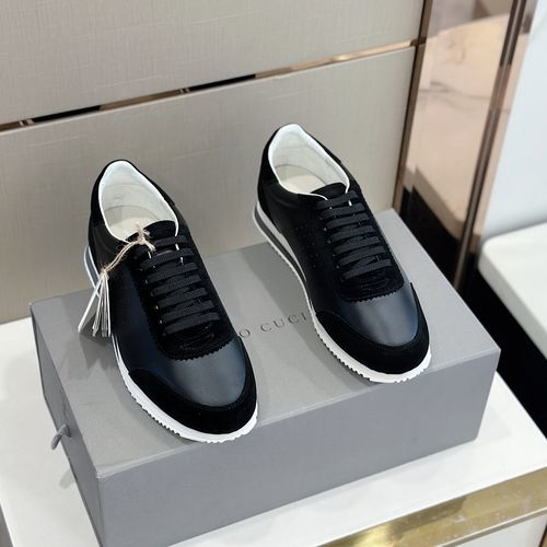 Brunello Cucinelli BC Perforated Calfskin Sneakers With Rubber Sole