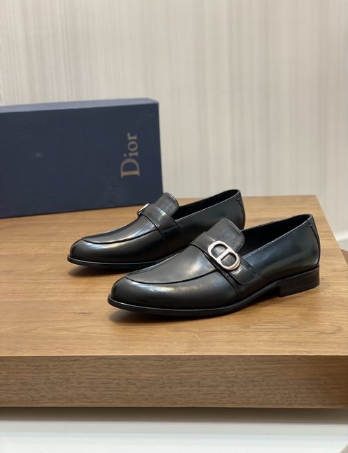Christian Dior CD Genuine Leather Sole Formal Dress Shoes
