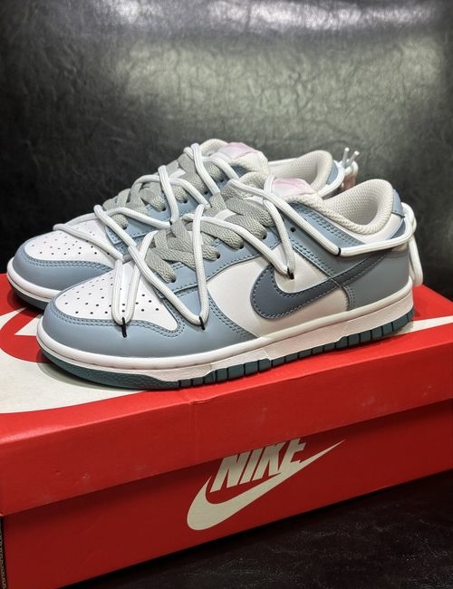 Nike Dunk Low Grey White Sneakers