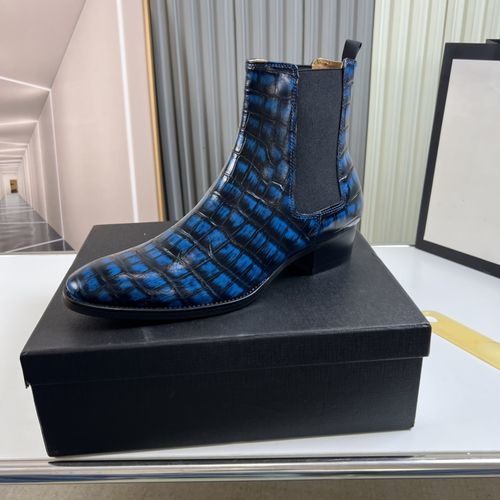 Yves Saint Laurent YSL Classic Leather Chelsea Boots