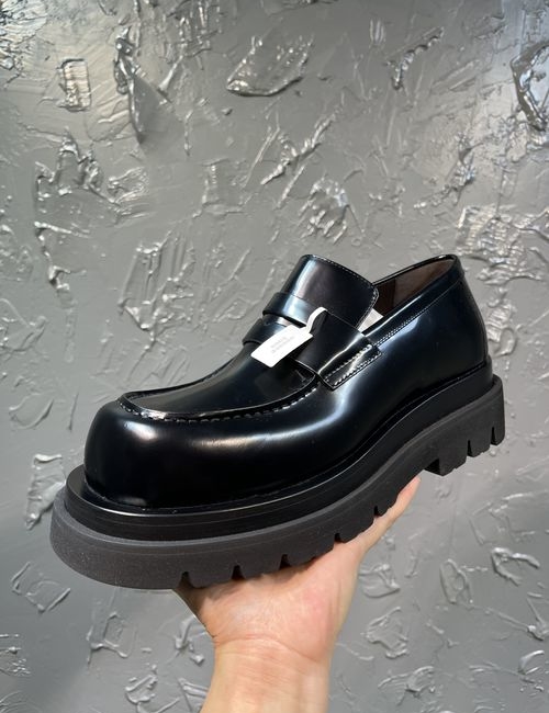 Bottega Veneta BV Lug Loafers With Leather Upper