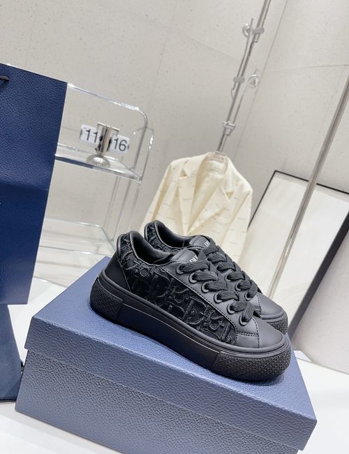 Christian Dior CD B33 Casual Tennis Shoes With Oblique Print