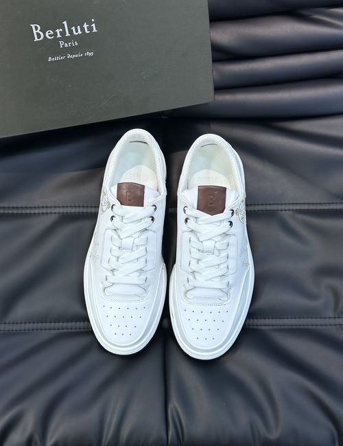 Berluti Color-block Cowhide Casual Shoes