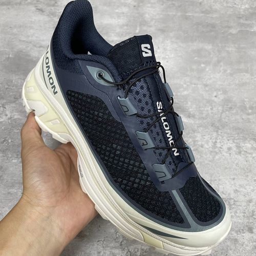 Salomon FT Black And White Retro Running Shoes