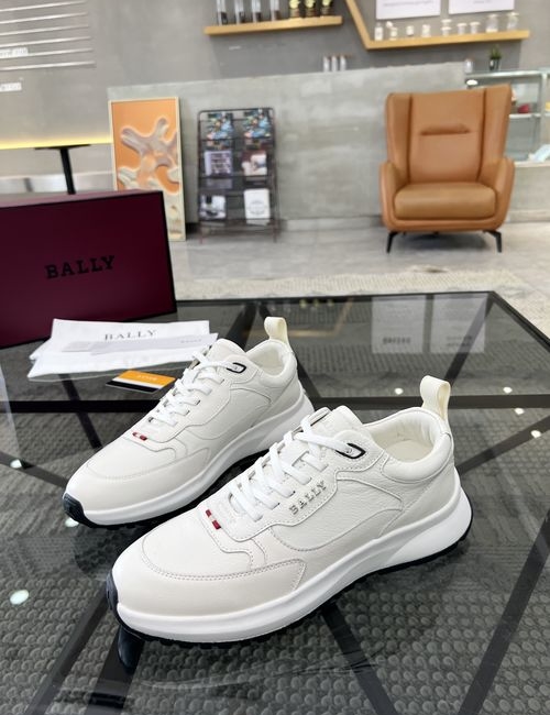 Bally Classic Leather Casual Sports Shoes