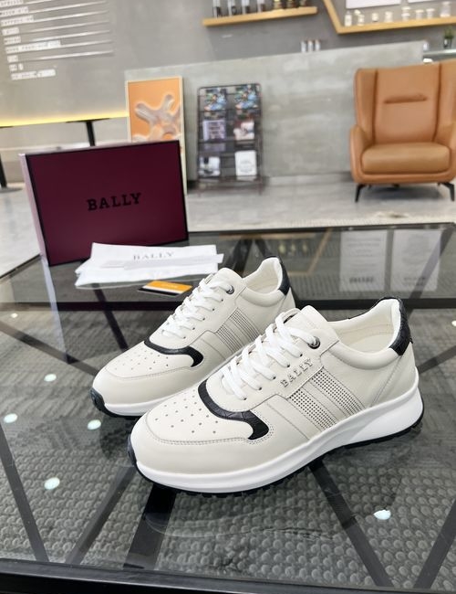 Bally Classic Leather Casual Sports Shoes
