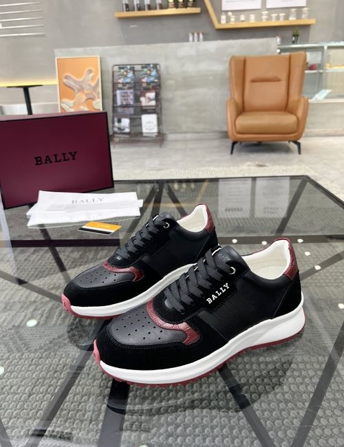 Bally Classic Leather Casual Sports Shoes