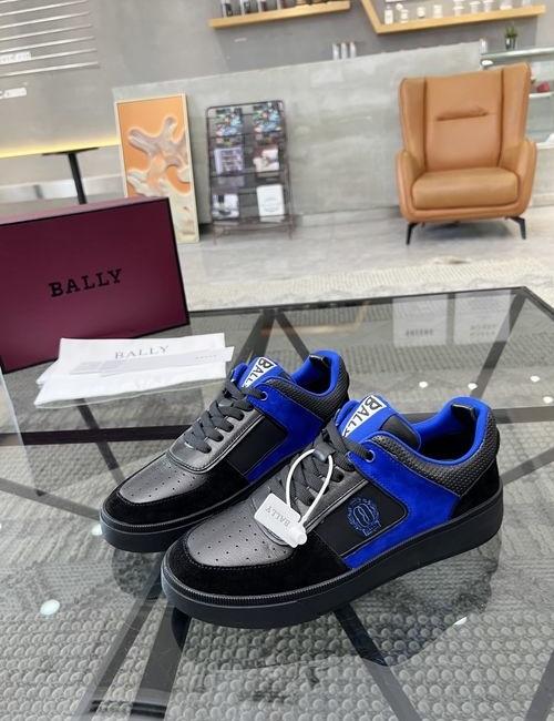 Bally Classic Leather Casual Sports Shoes