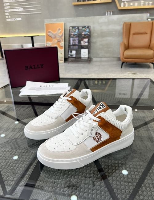 Bally Classic Leather Casual Sports Shoes