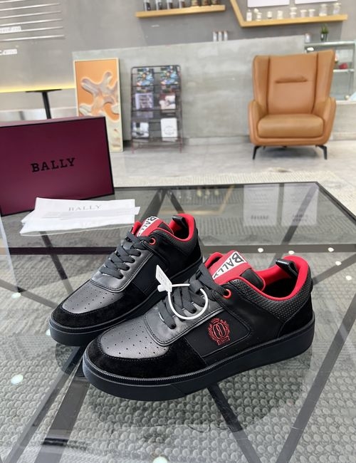 Bally Classic Leather Casual Sports Shoes