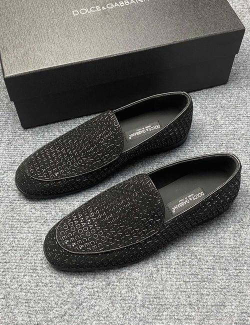 Dolce & Gabbana DG Leather Shoes Genuine Leather Upper Leather Lining Leather Sole