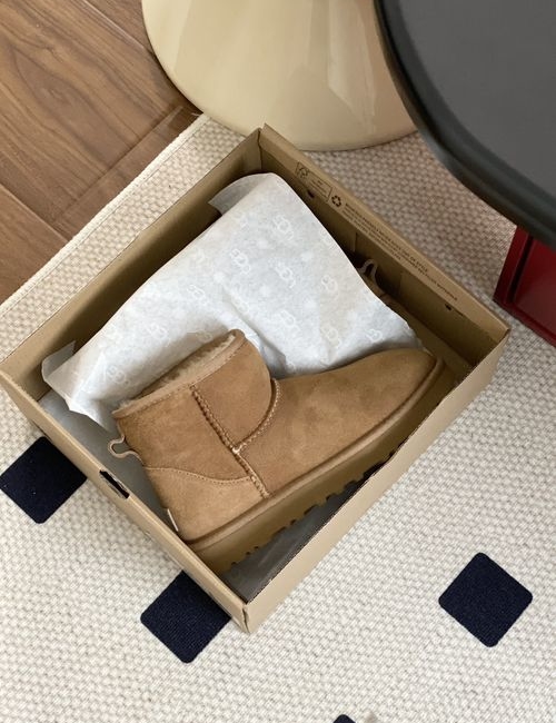 UGG Shearling Lined Ankle Boots