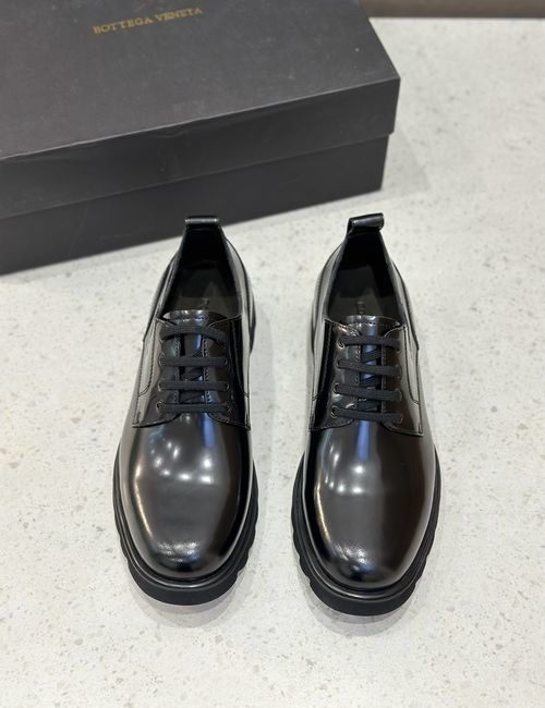 Bottega Veneta BV Leather Dress Shoes With Original Outsole