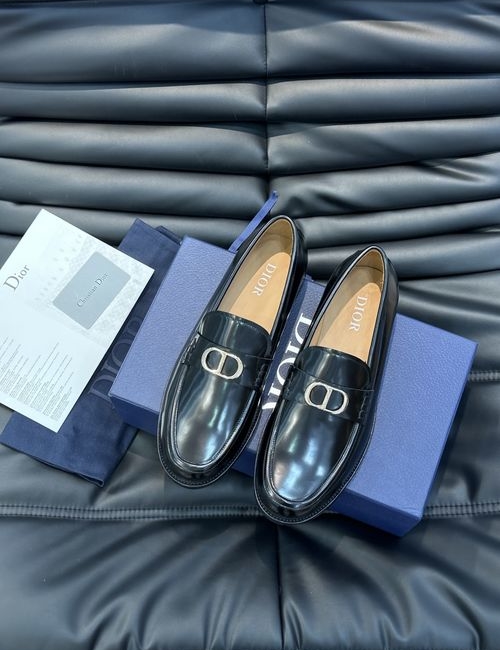 Christian Dior CD Formal Casual Leather Shoes